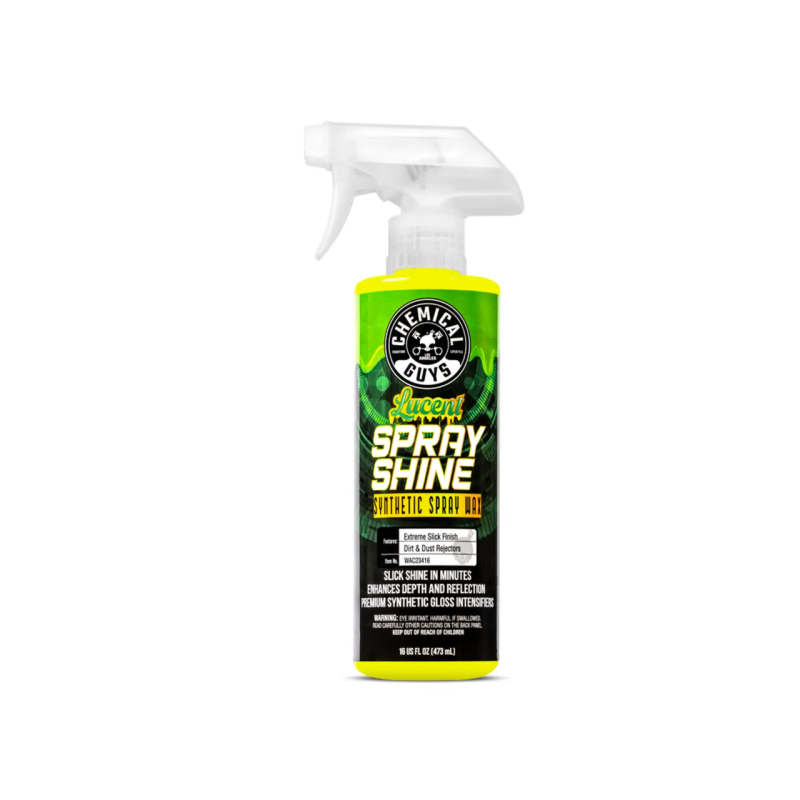 Квік-детейлер Chemical Guys Lucent Spray Shine Synthetic Spray Wax Для очищення і глибокого глянсового блиску Квік-детейлер Chemical Guys Lucent Spray Shine Synthetic Spray Wax Для очищення і глибокого глянсового блиску