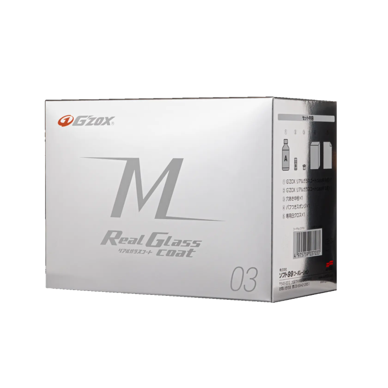 Кварцове покриття G“zox Real Glass Coat M Для глибокого глянсового блиску та довгого терміну експлуатації