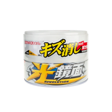 Твердий віск SOFT99 Scratch Clear Wax Mirror Finish White Для маскування подряпин і блиску білих автомобілів