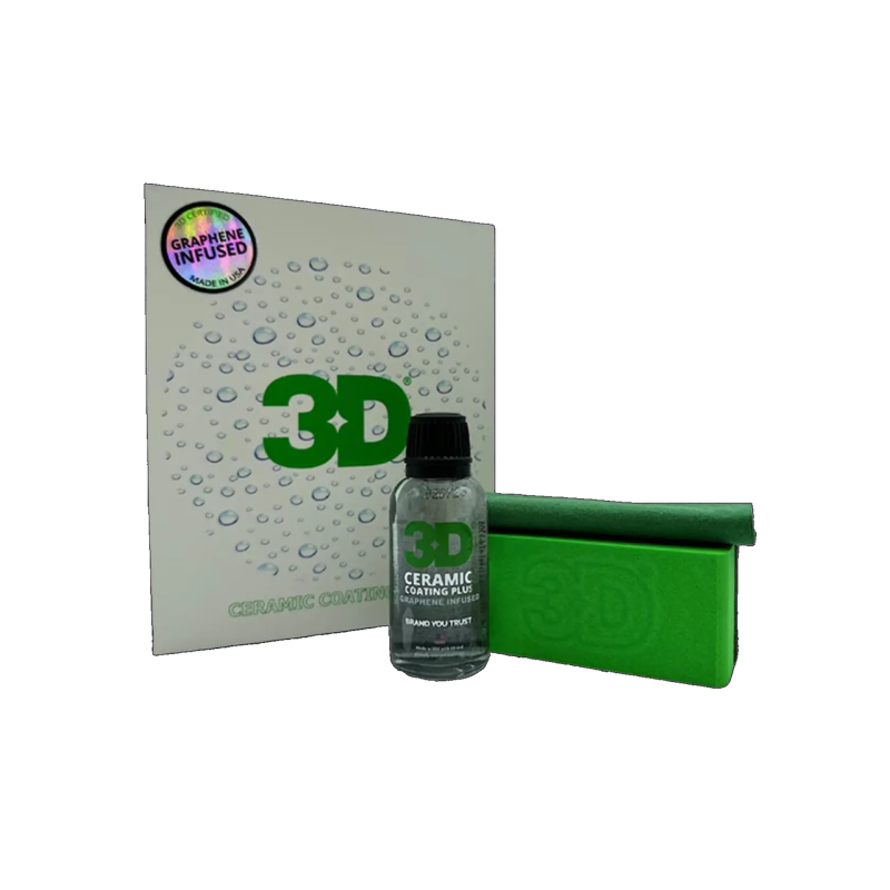 Кварцове покриття з графеном 3D Ceramic Coating + Graphene Infused Для дзеркального блиску та тривалого терміну експлуатації Кварцове покриття з графеном 3D Ceramic Coating + Graphene Infused Для дзеркального блиску та тривалого терміну експлуатації