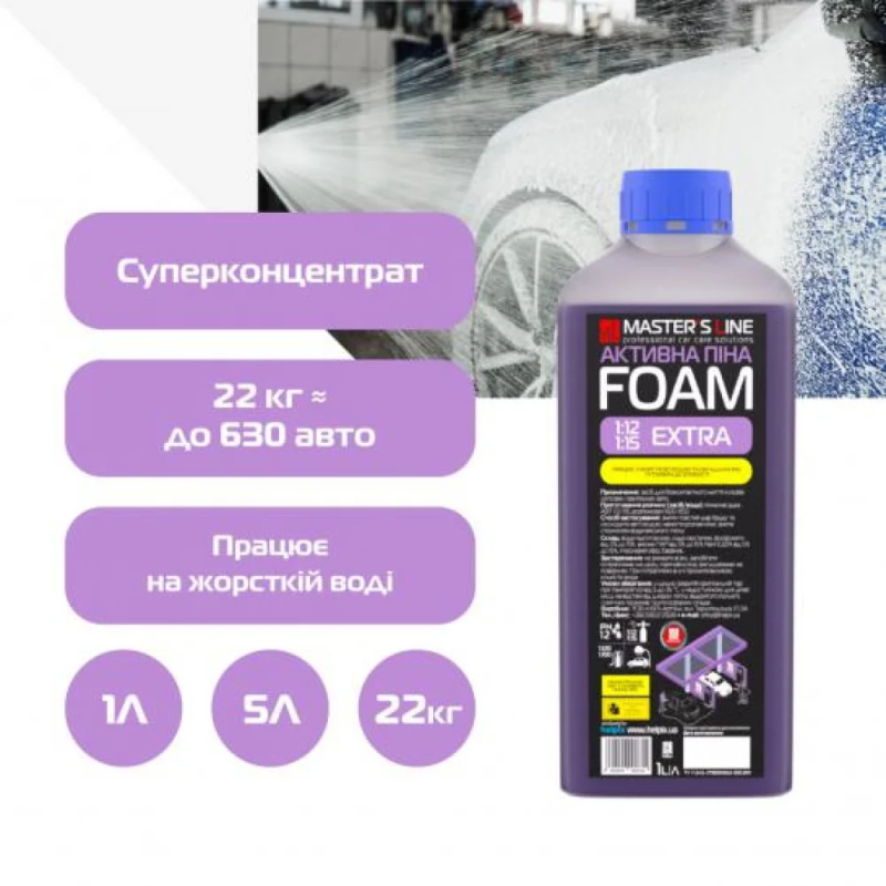 Активна піна Master’s Line “Extra“ 1:12 1 л