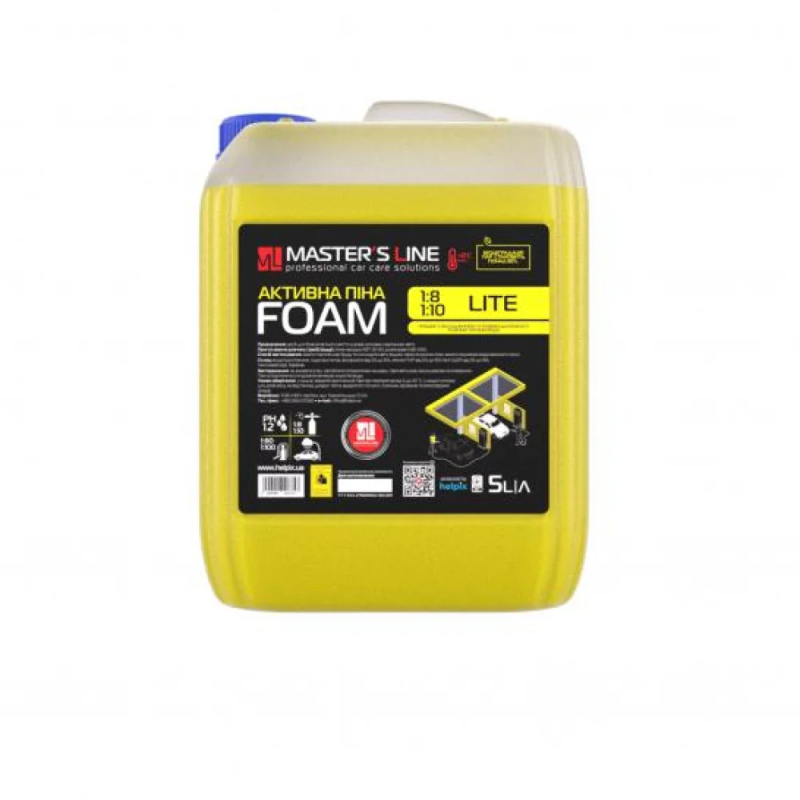 Активна піна Master’s Line “Lite“ 1:8 5 л