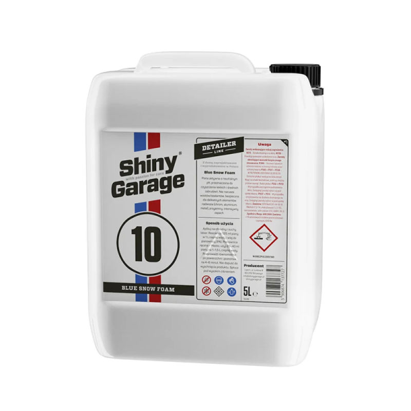 Активна піна Shiny Garage блакитна Blue Snow Foam 5 л Активна піна Shiny Garage блакитна Blue Snow Foam 5 л