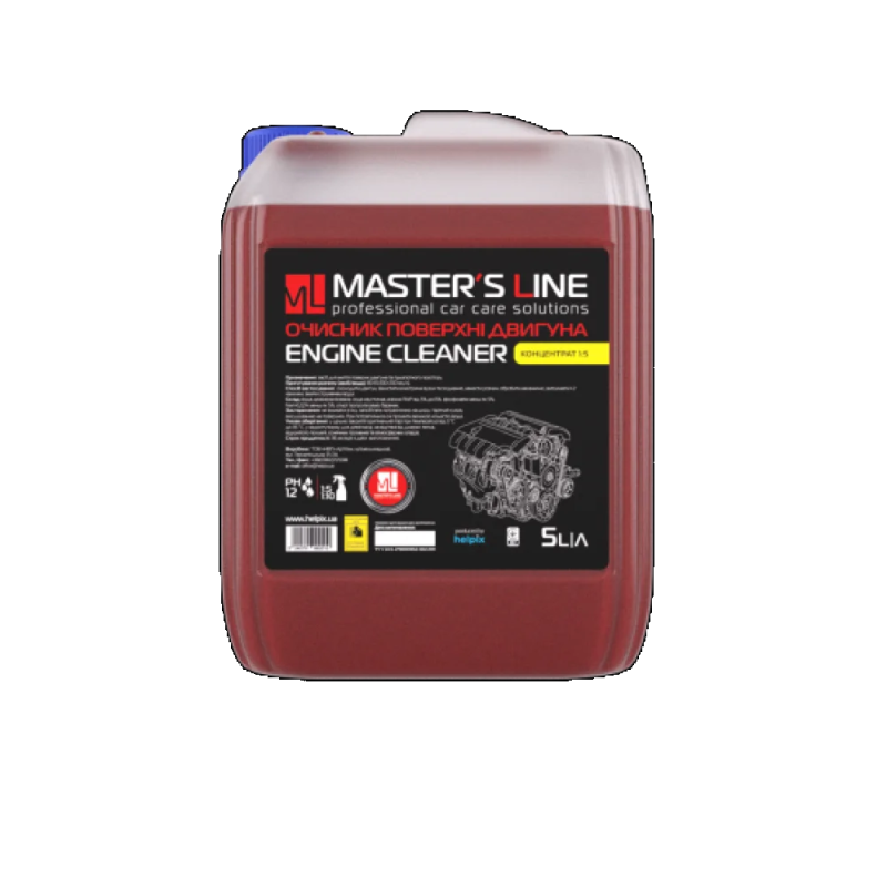 Очищувач двигуна Masters Line Motor Cleaner 1:5 5 л