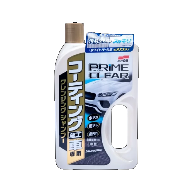 Шампунь SOFT99 для автомобілів, вкритих захисними покриттями Prime Clear Shampoo 750 мл Шампунь SOFT99 для автомобілів, вкритих захисними покриттями Prime Clear Shampoo 750 мл