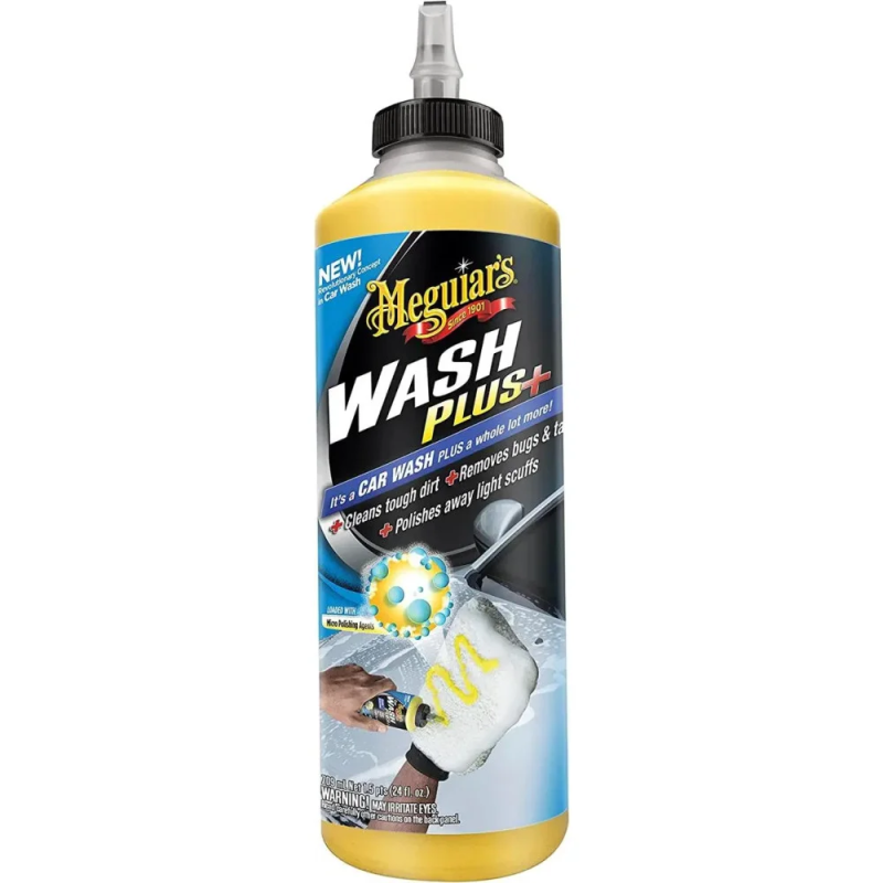 Автошампунь Meguiar“s плюс Wash Plus + 709 мл
