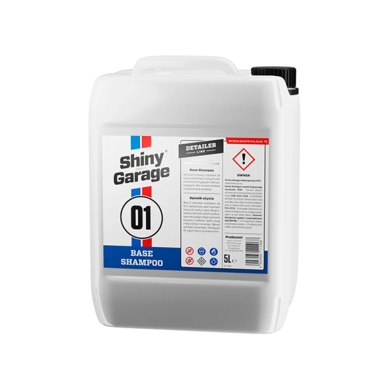Шампунь Shiny Garage для ручного миття Base Shampoo 5 л Шампунь Shiny Garage для ручного миття Base Shampoo 5 л