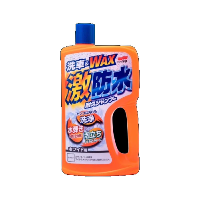 Шампунь SOFT99 восковий для світлих автомобілів Water Block Shampoo White 750 мл