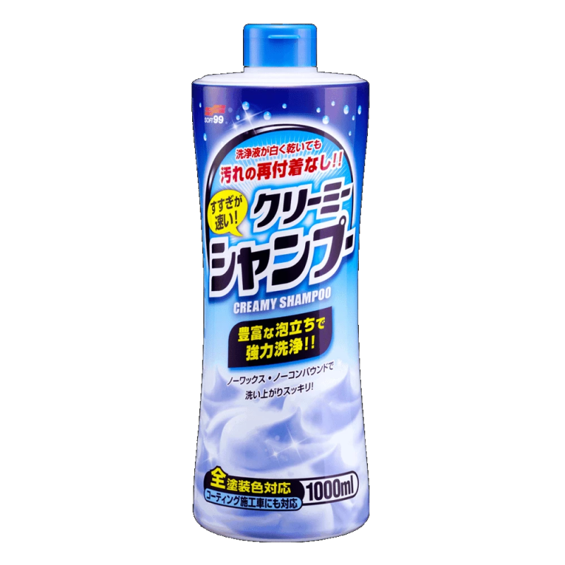 Шампунь SOFT99 нейтральний кремовий Neutral Shampoo Creamy Type 1 л