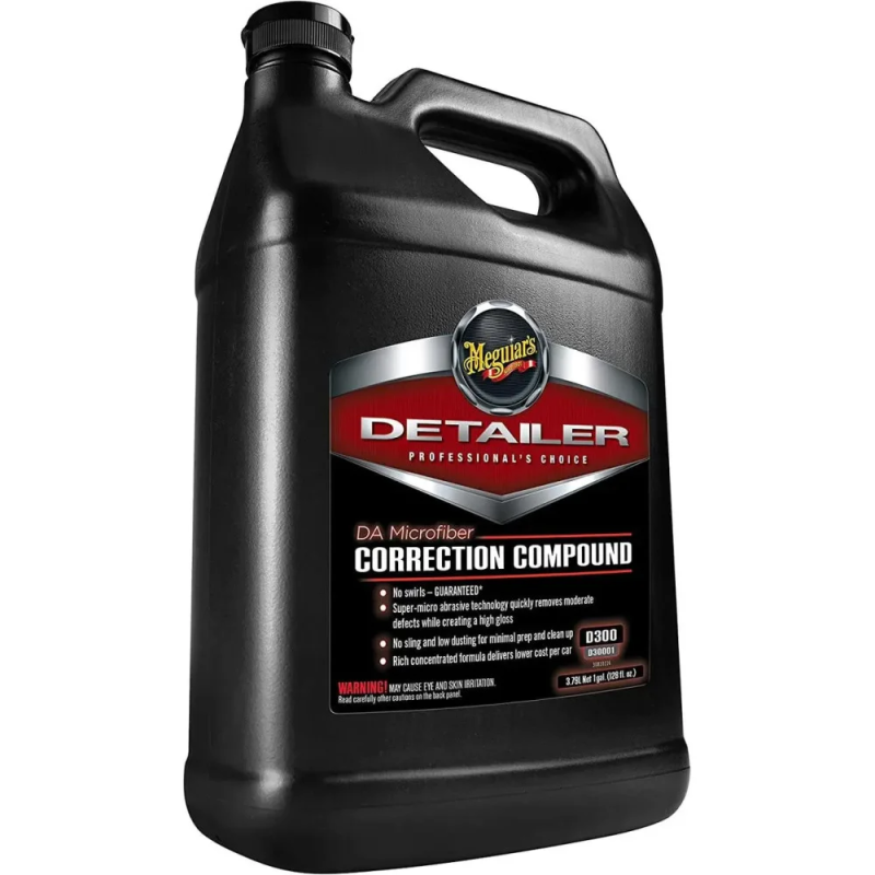 Коригуюча полірувальна паста - Meguiar“s Detailer DA Microfiber Correction Compound 3,79 л