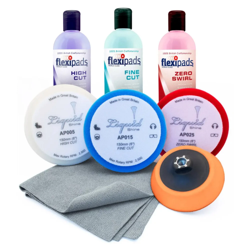 Стартовий набір для полірування - Flexipads Liquid Shine Starter Kit (LP001) Стартовий набір для полірування - Flexipads Liquid Shine Starter Kit (LP001)