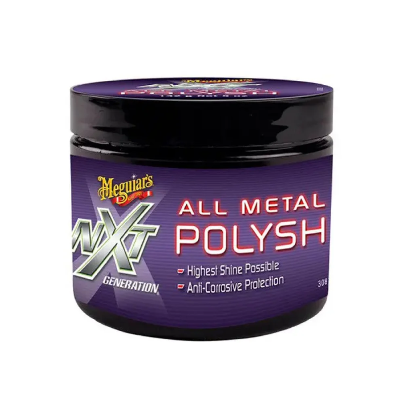 Очищувач-поліроль для металу - Meguiar“s NXT Generation All Metal Polish 142 г