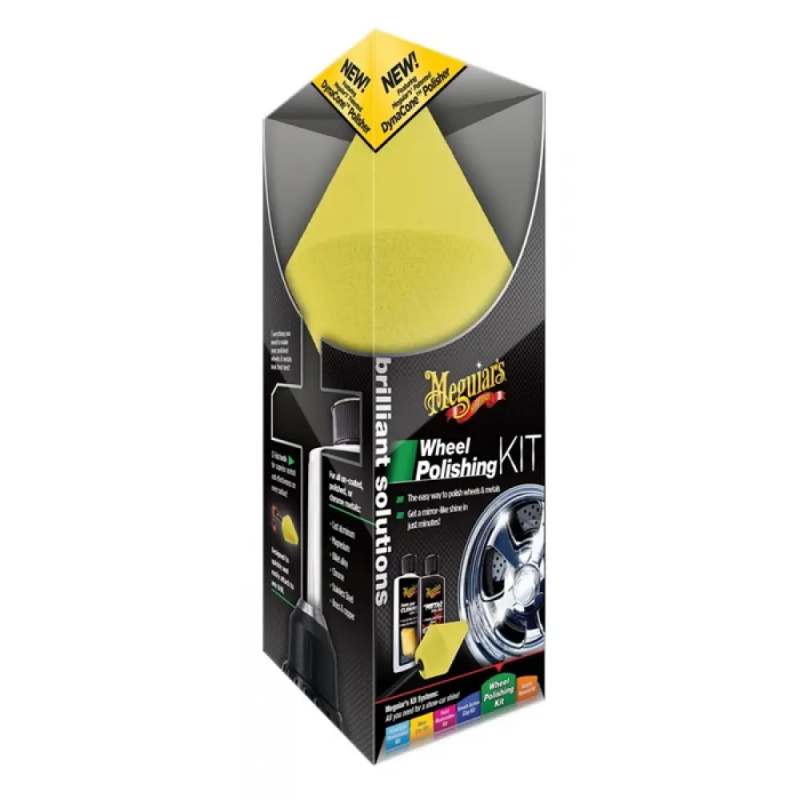Набір для полірування дисків - Meguiar“s Brilliant Solutions Wheel Polishing Kit