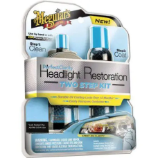 Набір для відновлення та захисту фар - Meguiar“s Perfect Clarity Headlight Restoration 2-Step Kit