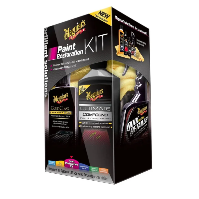 Подарунковий набір для відновлення кузова авто - Meguiar“s Paint Restoration Kit Подарунковий набір для відновлення кузова авто - Meguiar“s Paint Restoration Kit