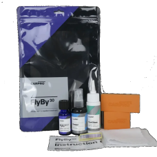Набір Кварцове захисне покриття для скла, анти-дощ, CarPro FlyBy30 kit 20ml