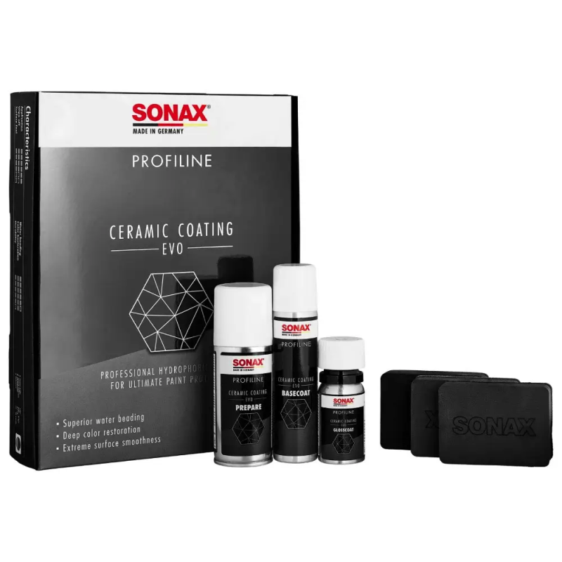 Захисне керамічне покриття ЛФП (рідке скло) - Sonax ProfiLine CeramicCoating CC Evo, 235 мл