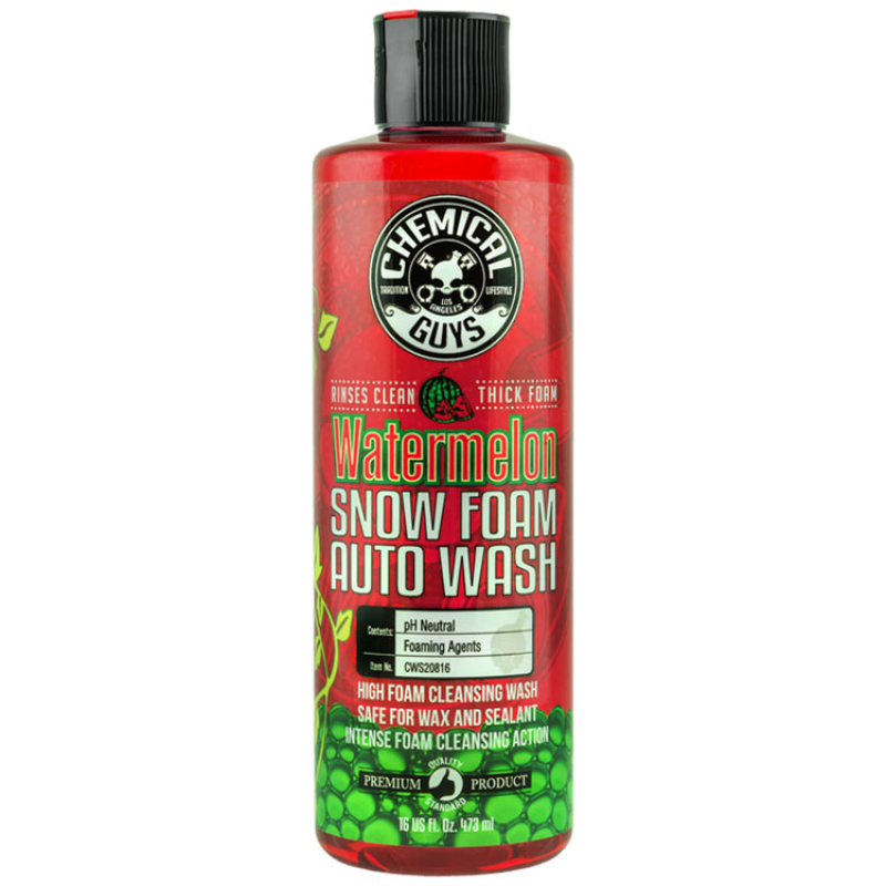 Шампунь для миття авто — Chemical Guys Watermelon Snow Foam Auto Wash 473 мл Шампунь для миття авто — Chemical Guys Watermelon Snow Foam Auto Wash 473 мл