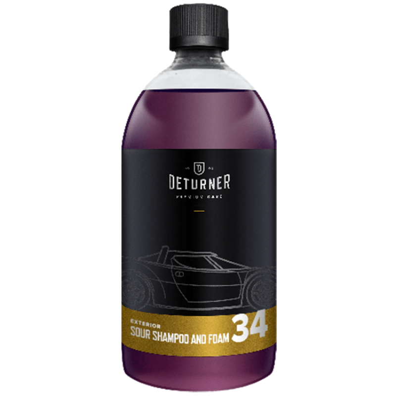 Шампунь для авто — Deturner Sour Shampoo and Foam 34 1л. Шампунь для авто — Deturner Sour Shampoo and Foam 34 1л.