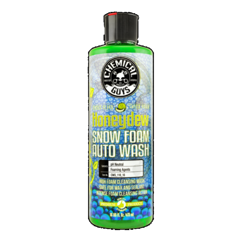 Шампунь для авто — Chemical Guys Honeydew snow foam extreme suds cleansing wash shampoo 473 мл.
