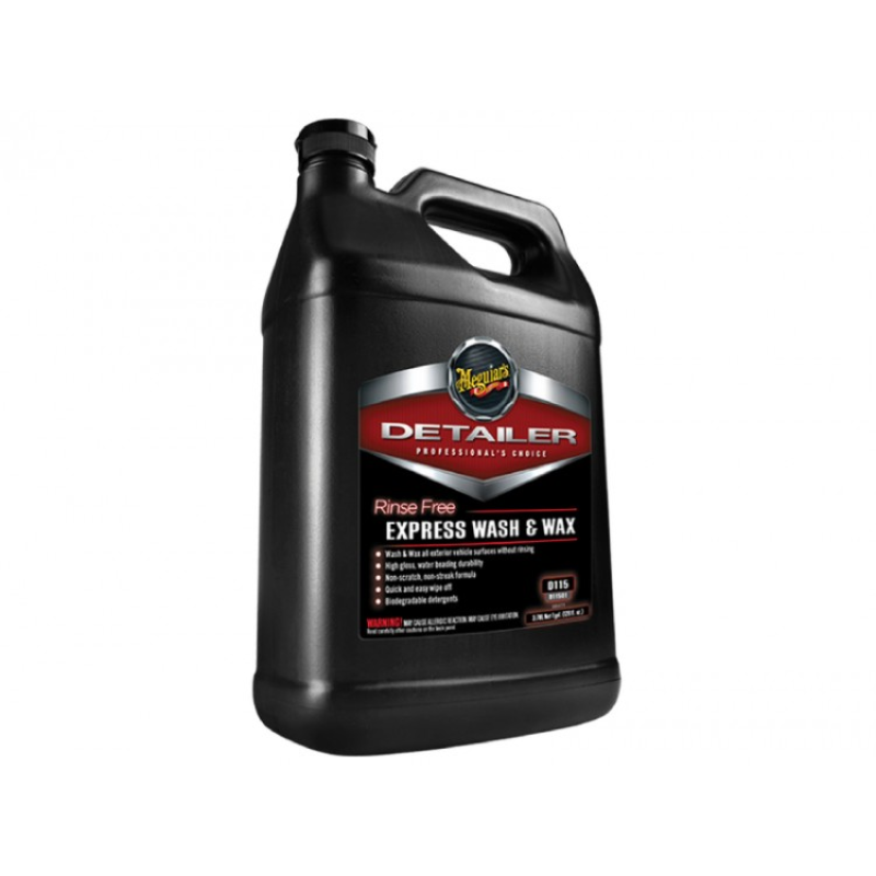 Засіб для миття авто Detailer Rinse Free Express Wash and Wax — Meguiar“s 3,79 л. Засіб для миття авто Detailer Rinse Free Express Wash and Wax — Meguiar“s 3,79 л.