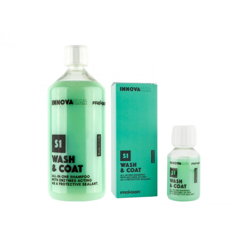 Нейтральний шампунь для авто — S1 Wash and Coat Innovacar 1л.