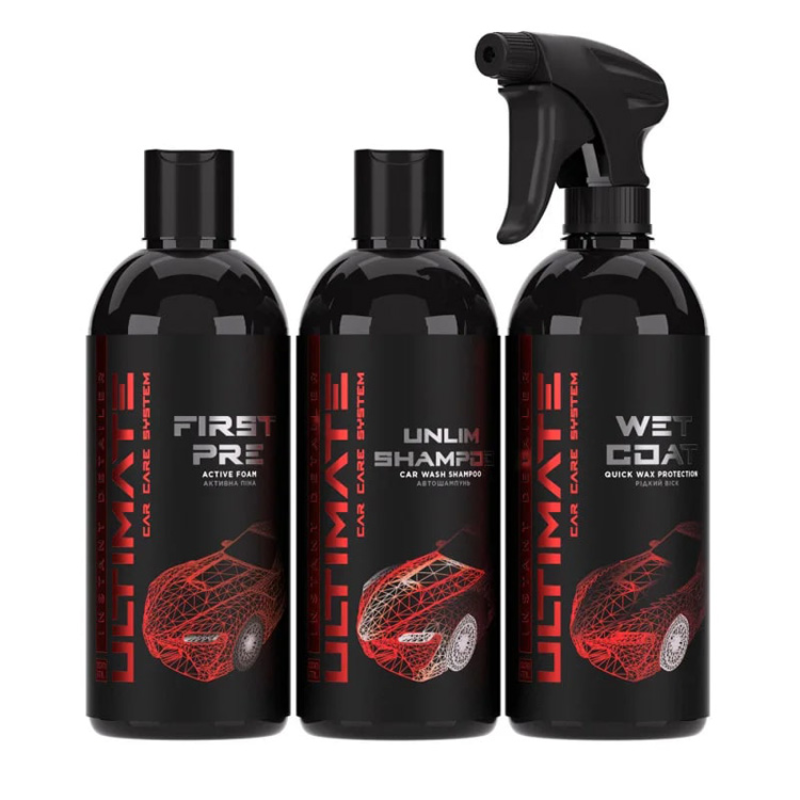 Набір для 3-фазного миття авто — Ultimate CarWash Kit