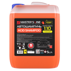 Кислотний шампунь для авто — Master“s Line ML Acid Shampoo 5 л.