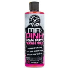 Автошампунь із воском — Chemical Guys Mr. Pink Foam Party 473мл