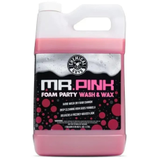 Автошампунь із воском — Chemical Guys Mr. Pink Foam Party 3,78л