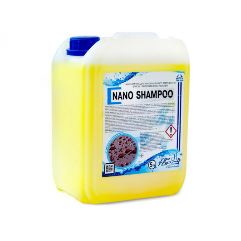 Автошампунь для ручного миття — Tip Top Chemicals NANO SHAMPOO 5 л.