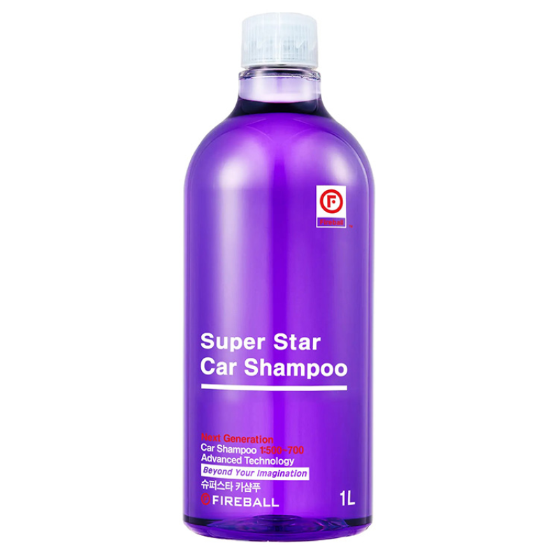 Автошампунь для ручного миття — Fireball Super Star Car Shampoo Purple 1 л. Автошампунь для ручного миття — Fireball Super Star Car Shampoo Purple 1 л.