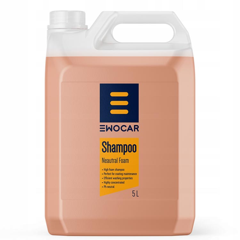 Автошампунь для ручного миття — Ewocar Neutral Foam Shampoo 5 л. Автошампунь для ручного миття — Ewocar Neutral Foam Shampoo 5 л.