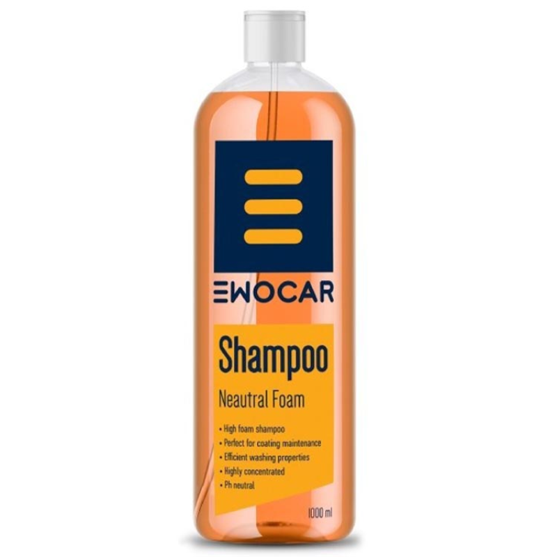 Автошампунь для ручного миття — Ewocar Neutral Foam Shampoo 1 л. Автошампунь для ручного миття — Ewocar Neutral Foam Shampoo 1 л.