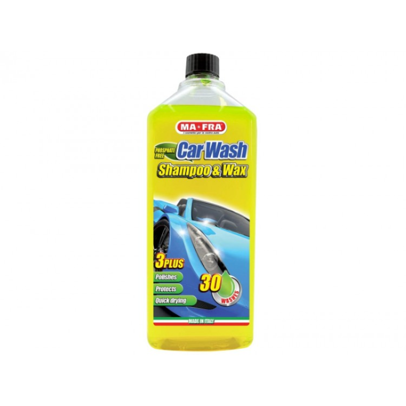 Автошампунь для ручного миття — Car Wash Shampoo e Cera Ma-Fra 1 л.