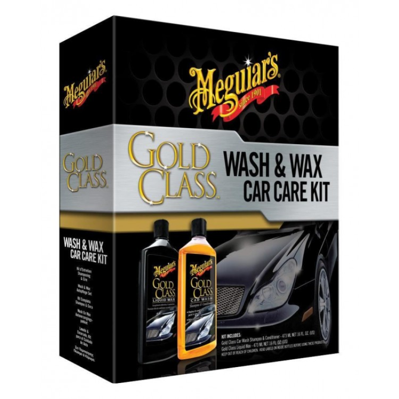 Набір для миття авто — Meguiar`s Gold Class Wash & Wax Car Care Kit Набір для миття авто — Meguiar`s Gold Class Wash & Wax Car Care Kit