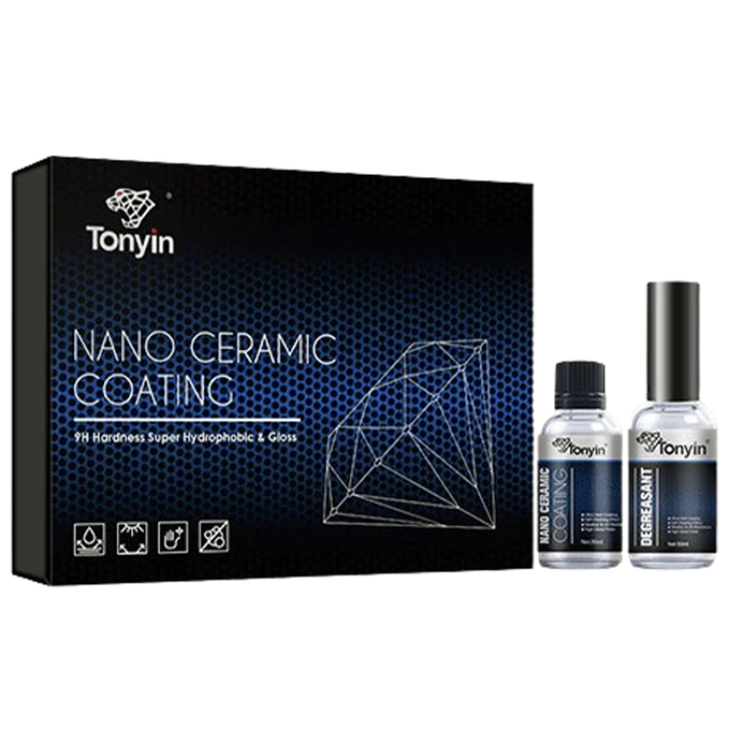 Нанокераміка для авто — Tonyin Nano Ceramic Coating Kit 30 мл/50 мл. Нанокераміка для авто — Tonyin Nano Ceramic Coating Kit 30 мл/50 мл.