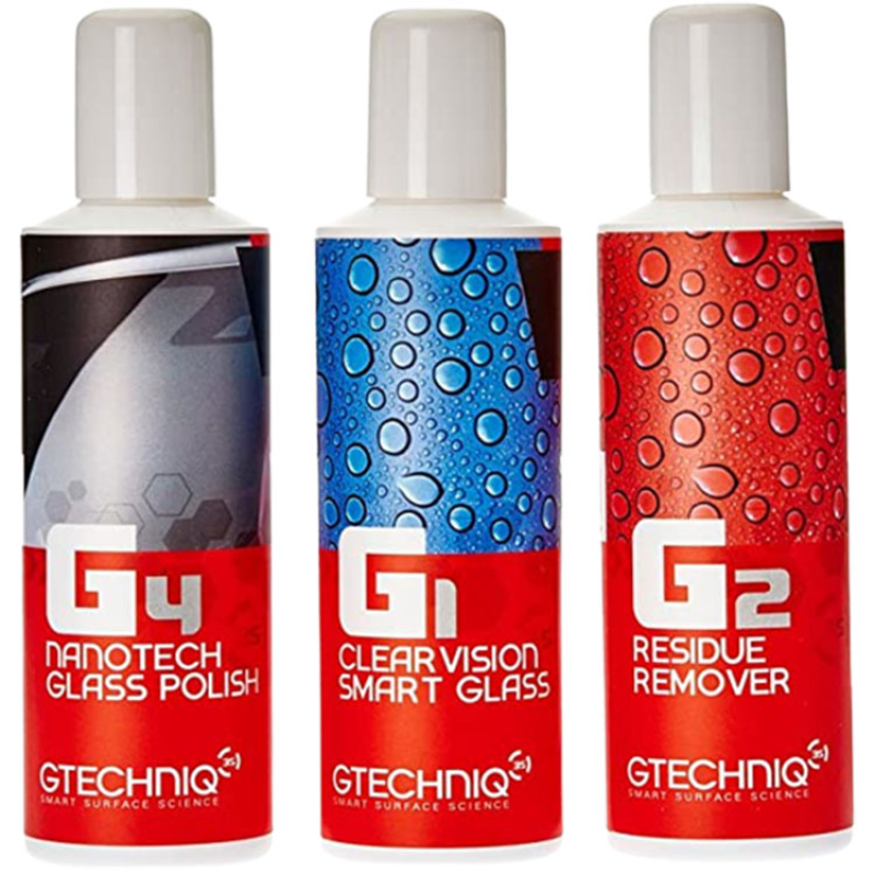 Набір покриття антидощів — Gtechniq G1+G2+G4 ClearVision Screen Kit 100 мл.