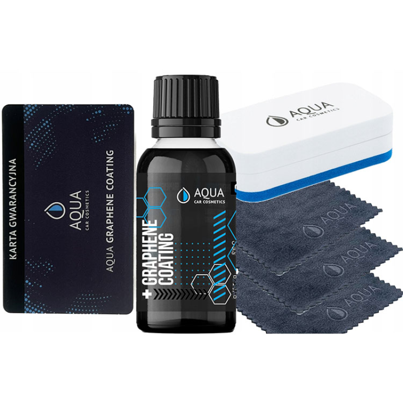 Керамічне покриття для авто — Aqua Graphene Coating 30 мл.