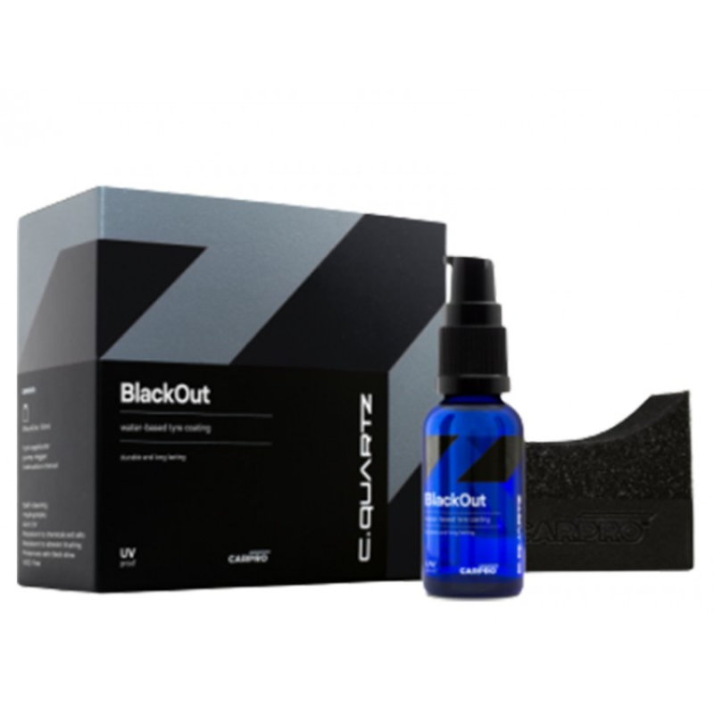 Кварцове покриття для шин — CarPro CQuartz BlackOut