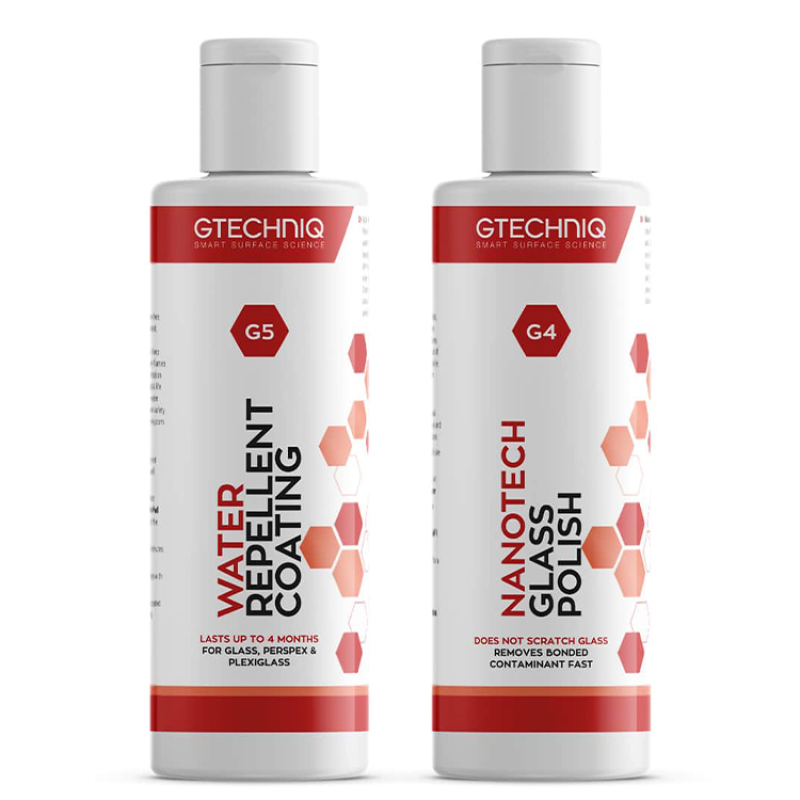 Набір покриття антидощів — Gtechniq G5 100 мл. and G4 100 мл. Max Repellency Glass Kit