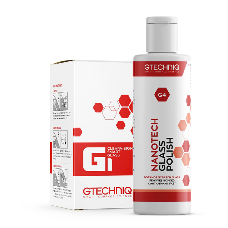 Набір покриття антидощів — Gtechniq G1 15 мл. and G4 100 мл. ClearVision Screen Kit