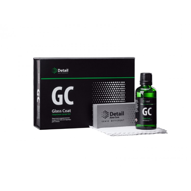 Керамічне покриття для скла — GC Glass Coat Detail набір