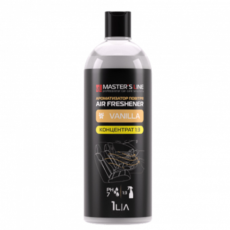 Ароматизатор салону авто — Master“s Line Vanil Концентрат 1:3 1 л