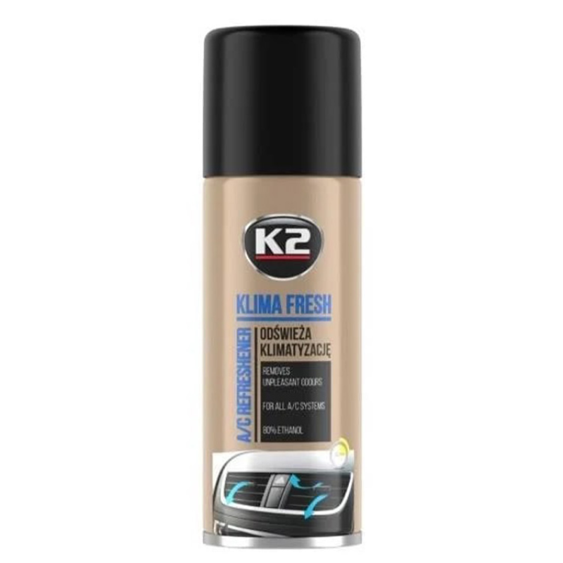 Очисник системи кондиціювання авто — K2 Klima Fresh Нове авто 150 мл Очисник системи кондиціювання авто — K2 Klima Fresh Нове авто 150 мл