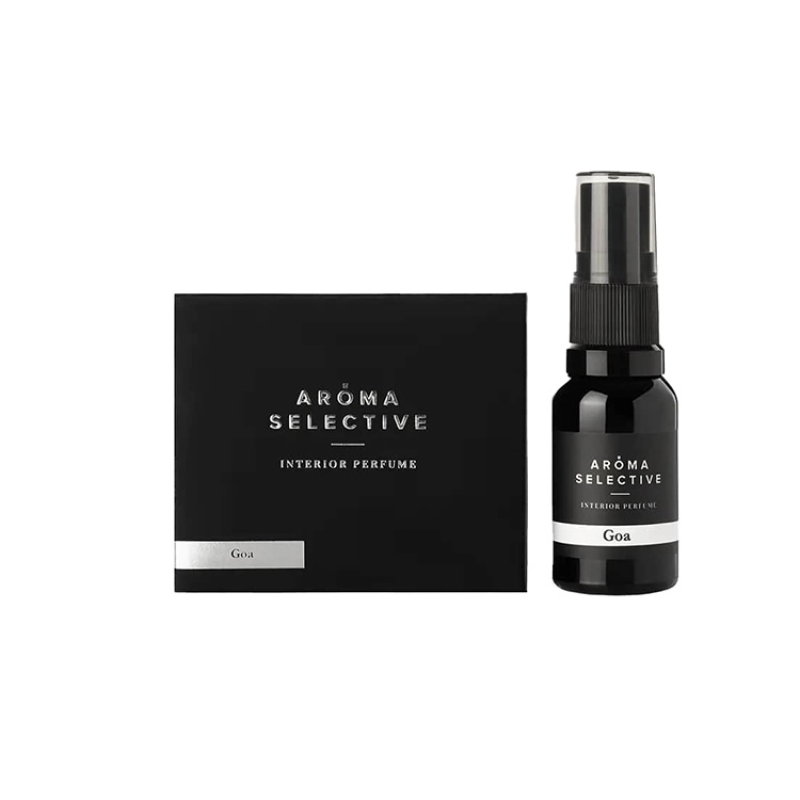 Набір із саше та рум-спрею — Aroma Selective GOA з фруктово-цитрусовим ароматом