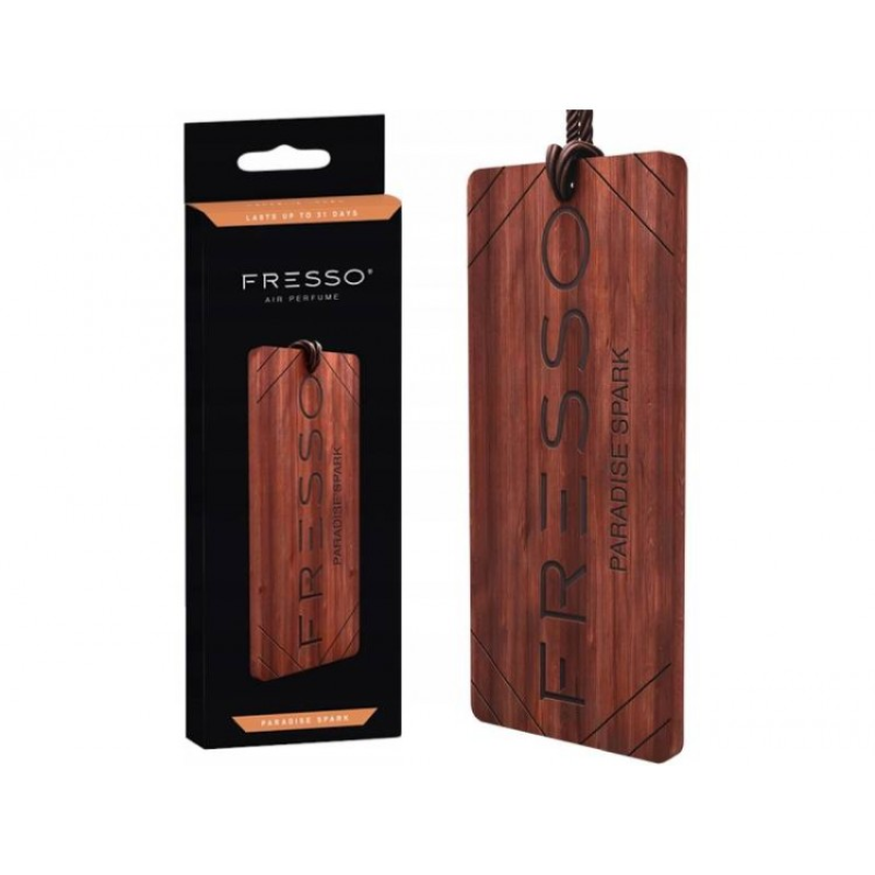 Дерев“яний ароматизатор у машину — Fresso Paradise Spark