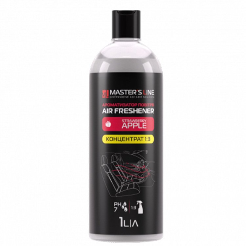 Ароматизатор салону — Master“s Line “Яблуко-полуниця“ Концентрат 1:3 1 л