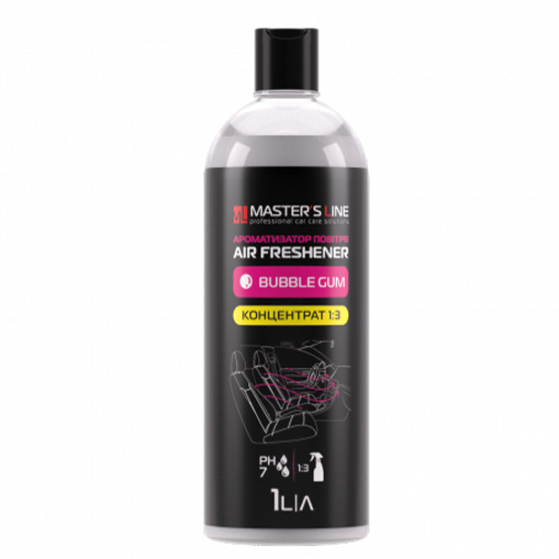 Ароматизатор салону — Master“s Line “Bubble gum“ 1:3 1 л