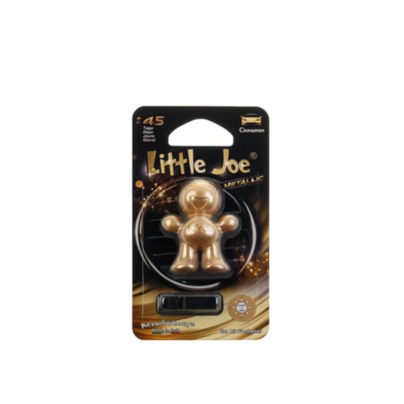 Ароматизатор із запахом кориці Little Joe Metallic Cinnamon Ароматизатор із запахом кориці Little Joe Metallic Cinnamon